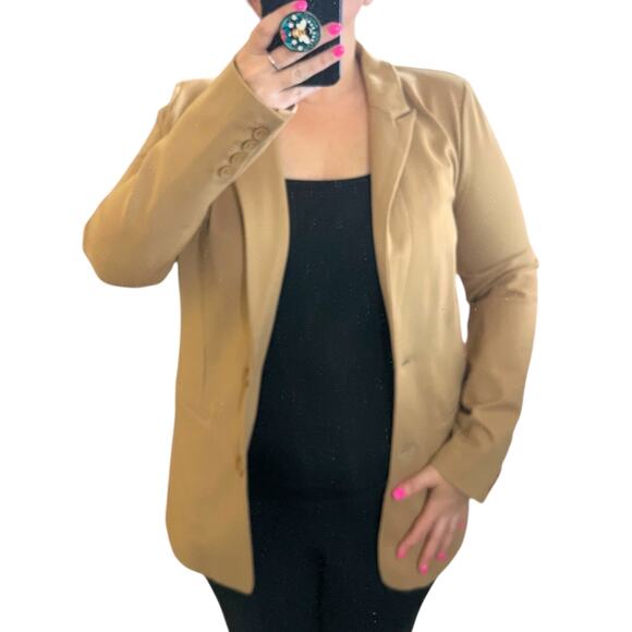 RD Style (M) Alexis Oversized Button Cuff 2 Pocket Long Sleeve Blazer Stitch Fix - Picture 12 of 14